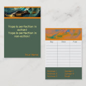 Yoga Visitekaartje (Voorkant / Achterkant)