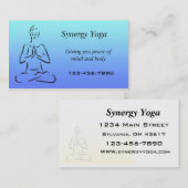 Yoga visitekaartje (Voorkant / Achterkant)