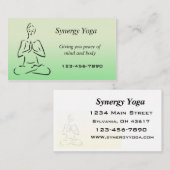 Yoga visitekaartje (Voorkant / Achterkant)
