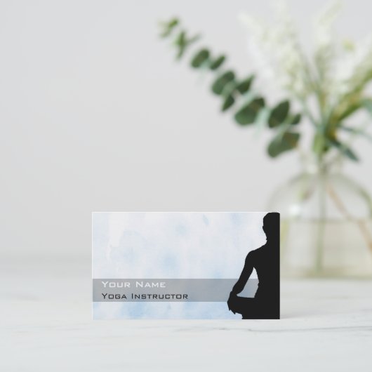 Yoga Visitekaartje (Staand voorkant)