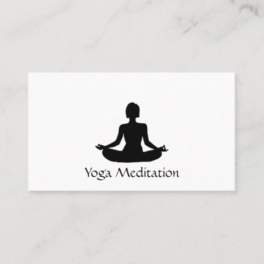 Yoga Visitekaartje (Voorkant)