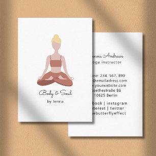 Yoga visitekaartje