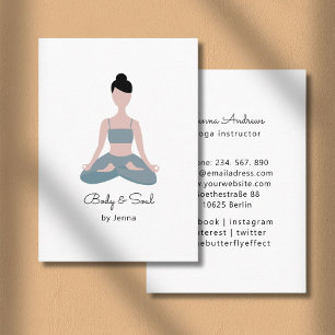 Yoga Visitekaartje