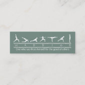 Yoga Visitekaartje (Voorkant)