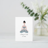 Yoga Visitekaartje (Staand voorkant)