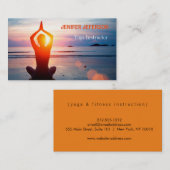 Yoga Visitekaartje (Voorkant / Achterkant)