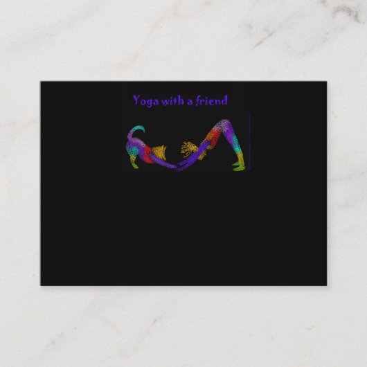 Yoga Visitekaartje (Voorkant)