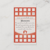 Yoga Visitekaartje 10 Klasse Pass Klantenkaartje (Achterkant)