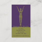 Yoga Visitekaartje 10 Klasse Pass Klantenkaartje (Achterkant)