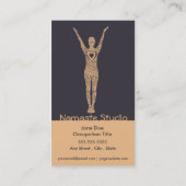 Yoga Visitekaartje 10 Klasse Pass Klantenkaartje (Achterkant)