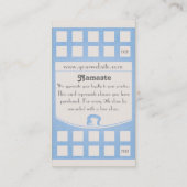 Yoga Visitekaartje 10 Klasse Sjabloon paspoort Klantenkaartje (Achterkant)