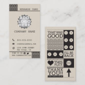 Yoga Visitekaartje 9 Klasse Pass Klantenkaartje (Voorkant / Achterkant)