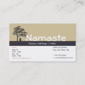 Yoga Visitekaartje Class Pass Klantenkaartje (Voorkant)