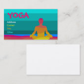 Yoga Visitekaartje - Gepersonaliseerd (Voorkant / Achterkant)