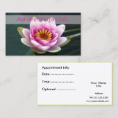 Yoga Visitekaartjes Afsprakenkaartje (Voorkant / Achterkant)