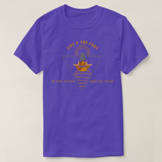 Yoga voor Geest en Ziel 1 T-shirt (Design voorkant)