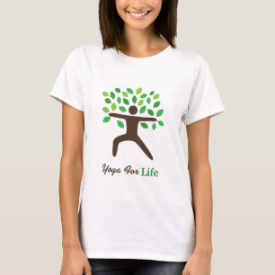 Yoga Voor Het Leven, Krijgershouding, Boom T-shirt