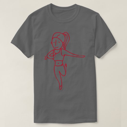 Yoga voor het volk t-shirt (Design voorkant)