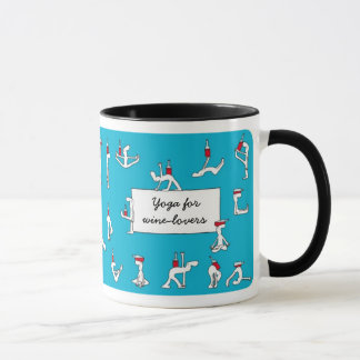 Yoga voor Winelovers Blue Mok