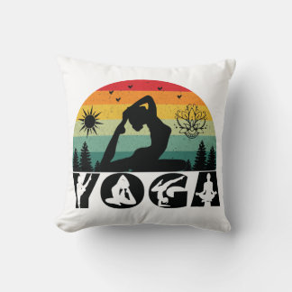 Yoga - Vrede, Liefde en Licht Kussen