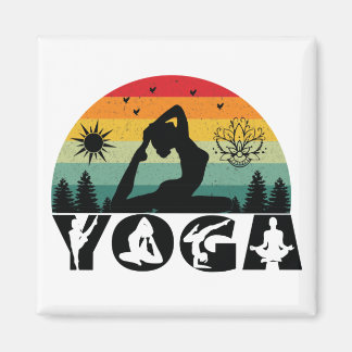 Yoga - Vrede, Liefde en Licht Magneet