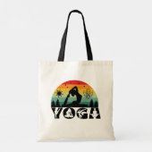 Yoga - Vrede, Liefde en Licht Tote Bag (Achterkant)