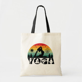 Yoga - Vrede, Liefde en Licht Tote Bag