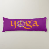 Yoga Vredesteken Bloem Lichaamskussen (Voorkant)