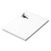 Yoga Vrouw Up Dog Antiek Notitieblok (Linkerzijde)