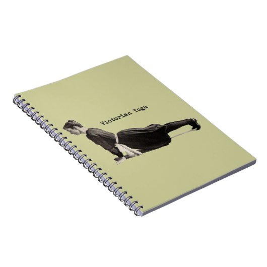  Yoga Vrouw Up Dog Antiek Notitieboek (Rechterzijde)