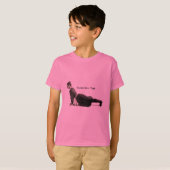  Yoga Vrouw Up Dog Antiek T-shirt (Voorkant volledig)