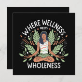 Yoga waar wellness samenkomt met heelheid (Voorkant / Achterkant)