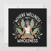 Yoga waar wellness samenkomt met heelheid (Achterkant)