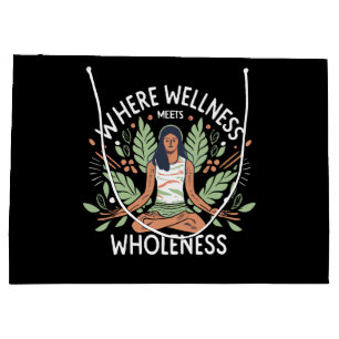 Yoga Waar Welzijn En Geheel Samenkomen Groot Cadeauzakje
