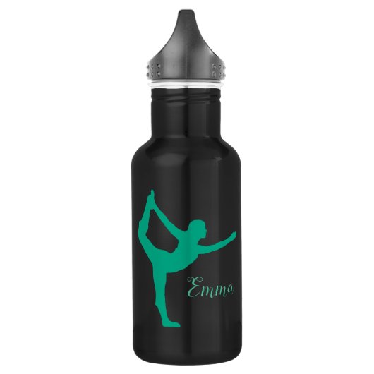 Yoga-waterflesje op maat | Praktijkcadeau Waterfles (Links)