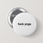 Yoga welzijn ronde button 5,7 cm (Voorkant /achterkant)
