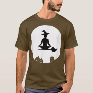 YOGA WITCHES  Helloween  Meditation  Namaste  Fitn T-shirt