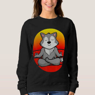 Yoga Wolf Meditatie Yoga voor kinderen en ouders Trui