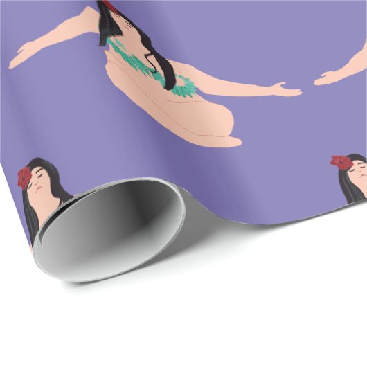 Yoga Woman Cadeaupapier (Rol Hoek)