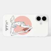 Yoga Woman, telefoongesprekken Case-Mate iPhone Case (Achterkant (horizontaal))