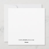 Yoga Workout Kalender Adem Relax Glimlach Feestdagenkaart (Achterkant)