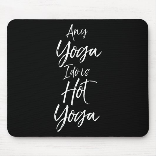 Yoga Workouts Fitness Design Studio Dames Hete Yo Muismat (Voorkant)