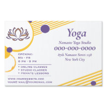 Yoga Yard Sign
