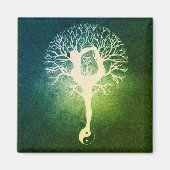 Yoga Yin Yang Magneet (Voorkant)