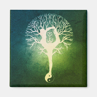 Yoga Yin Yang Magneet