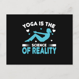 Yoga - Yoga is de wetenschap van de realiteit Briefkaart