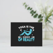 Yoga - Yoga is de wetenschap van de realiteit Briefkaart (Staand voorkant)