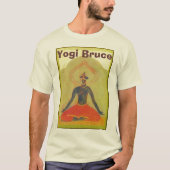 Yoga, Yogi Bruce T-shirt (Voorkant)