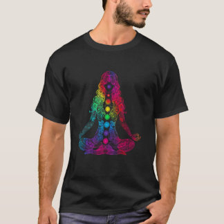 Yoga Yogi Meditatie Workout Mandala Popart T-shirt