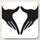 Yoga Yoni Mudra Bier Onderzetter (Voorkant)